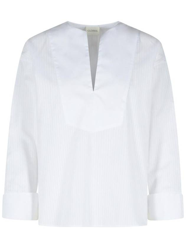 Closed White Cotton Shirt - CLOSED - BALAAN 1