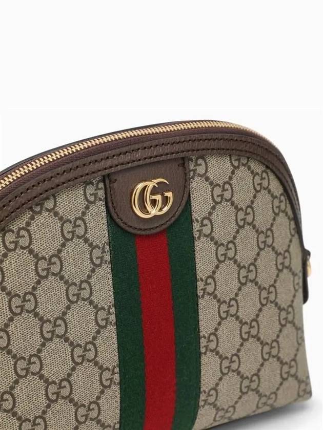 Ophidia GG Shoulder Bag Beige Ebony - GUCCI - BALAAN 8