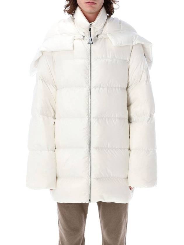 Moncler X Rick Owens Cyclopic Hooded Long Down Jacket - MONCLER - BALAAN 1