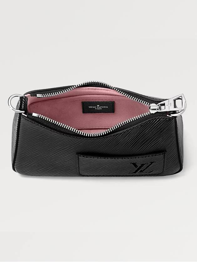 Marellini Epi Leather Shoulder Bag Black - LOUIS VUITTON - BALAAN 5