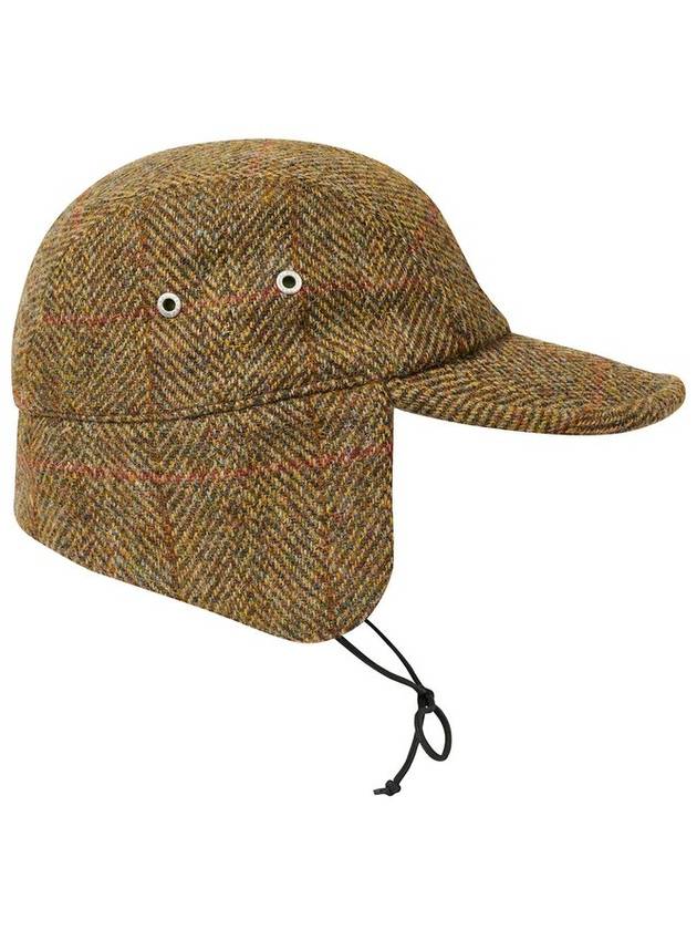 Harris Tweed Earflap Cap Harris Tweed Earflap Brown - PALACE - BALAAN 6