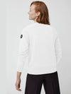 Muskoka Crew Neck Sweatshirt White - CANADA GOOSE - BALAAN 5