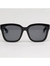 Eyewear Square Frame Sunglasses Black - GUCCI - BALAAN 3