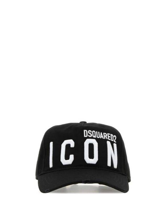 Hat BCW079305C00001 M063 Black - DSQUARED2 - BALAAN 1