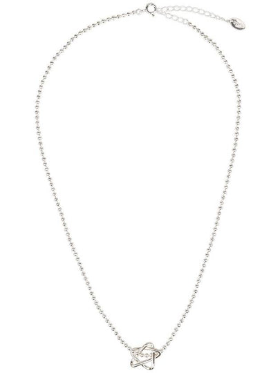 No444 925 Silver Necklace Silver - SENTIMENTS - BALAAN 2