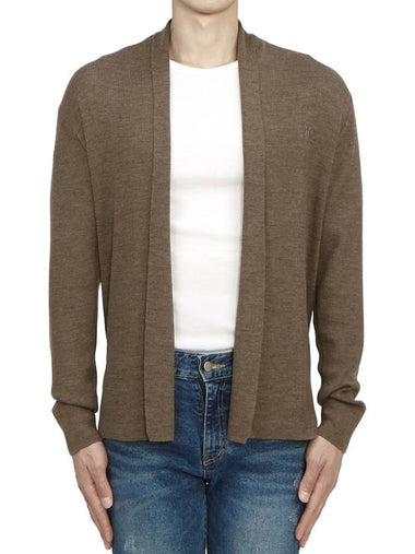 Mode Men's Cardigan MK002D VOLE BROWN MARL - ALLSAINTS - BALAAN 1