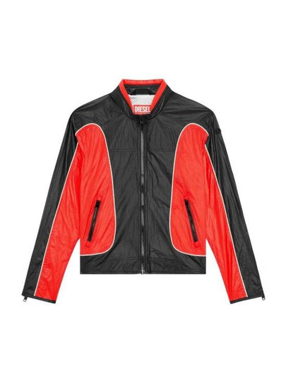 J Blinkid A Nylon Jacket Red Black - DIESEL - BALAAN 2