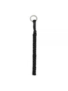 Intrecciato Rope Long Key Holder Black - BOTTEGA VENETA - BALAAN 1