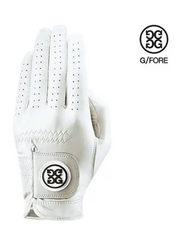 Lux Golf Essential Natural Sheepskin Left Hand Golf Glove G4MC0G02 - G/FORE - BALAAN 2