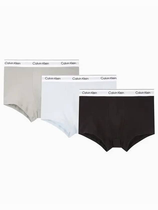 UNDERWEAR Men s Modern Cotton Trunks 3PK NB3963PSW - CALVIN KLEIN - BALAAN 1