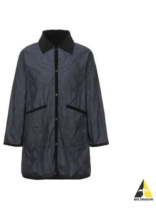 Women s Raiden Quilted A Line Jacket Black SLJ2121 - LAVENHAM - BALAAN 1