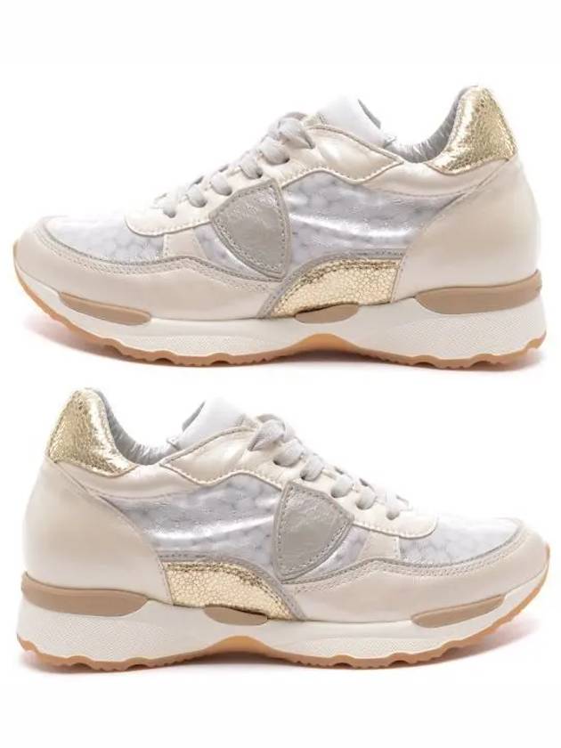 City Leather Low Top Sneakers Ivory - PHILIPPE MODEL - BALAAN 2