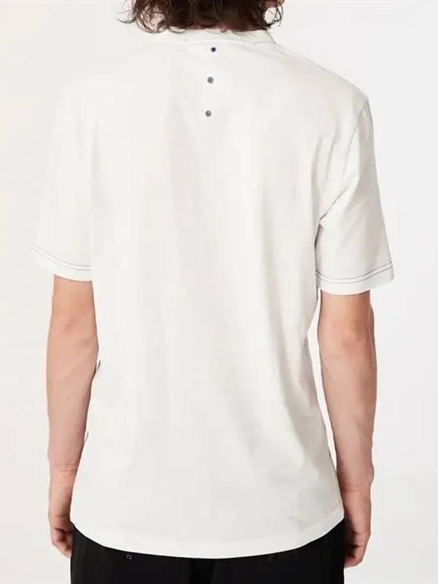 24SS Vintage White Short Sleeve TShirt - PREMIATA - BALAAN 4