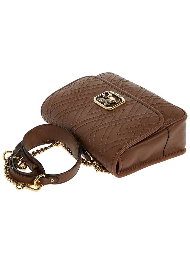 Pegasus Chevron Shoulder Bag Brown - ETRO - BALAAN 5