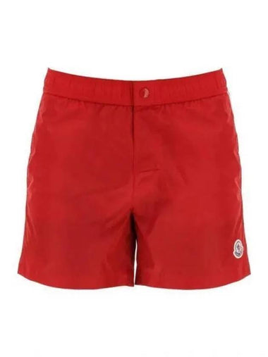 2C00021 53326 455 Logo Patch Swim Shorts 1225066 - MONCLER - BALAAN 1