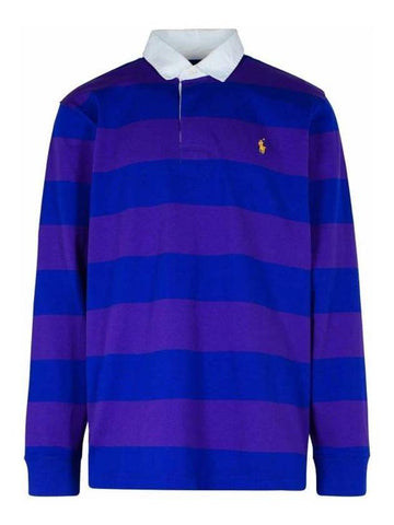 Rugby Knit Long Sleeve Polo Shirt - POLO RALPH LAUREN - BALAAN 1