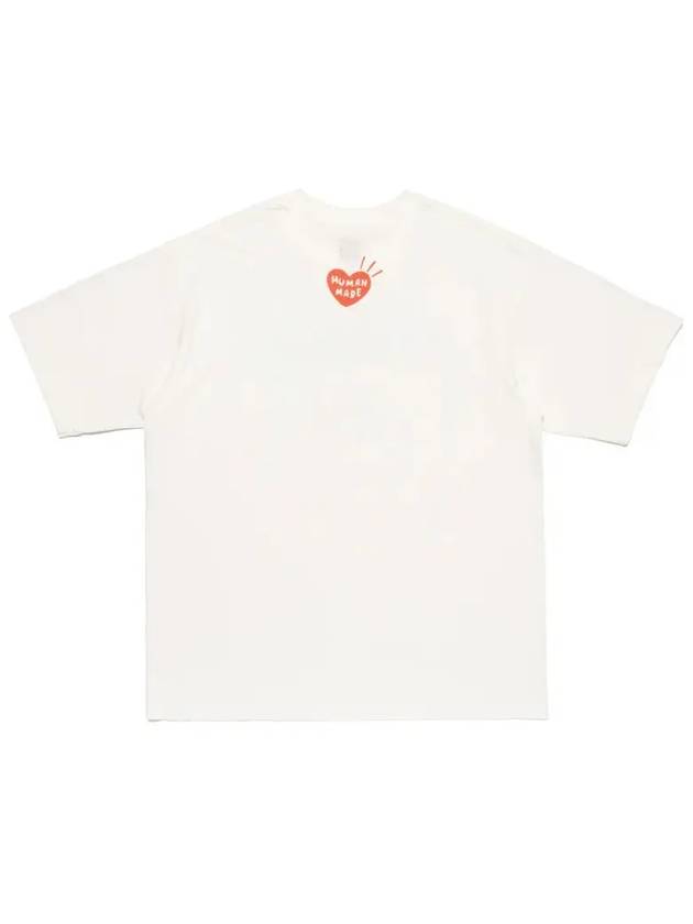 Keiko Sootome Short Sleeve T Shirt 22 White XX27TE008 - HUMAN MADE - BALAAN 3