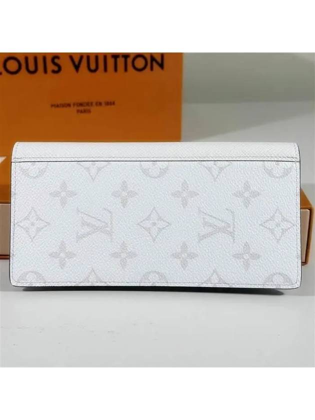 Brazza Long Wallet White - LOUIS VUITTON - BALAAN 6