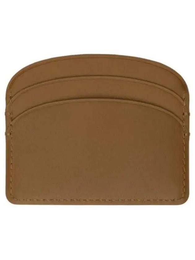 Demi Lune Card Wallet Beige - A.P.C. - BALAAN 3