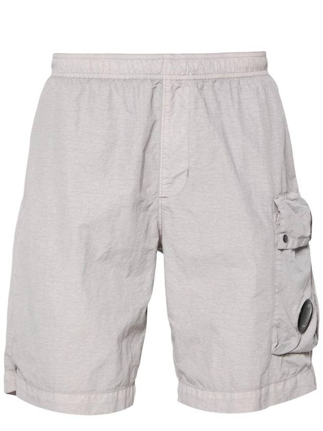 Flat Nylon Lens Beachwear Shorts Grey - CP COMPANY - BALAAN 2