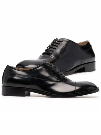 Men's Brushed Calfskin Oxford Black - MAISON MARGIELA - BALAAN 2