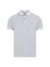 Wappen Cotton Short Sleeve Polo Shirt Sky Blue - STONE ISLAND - BALAAN 2