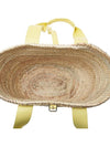 Sense Medium Raffia Basket Tote Bag Beige Yellow - CHLOE - BALAAN 11