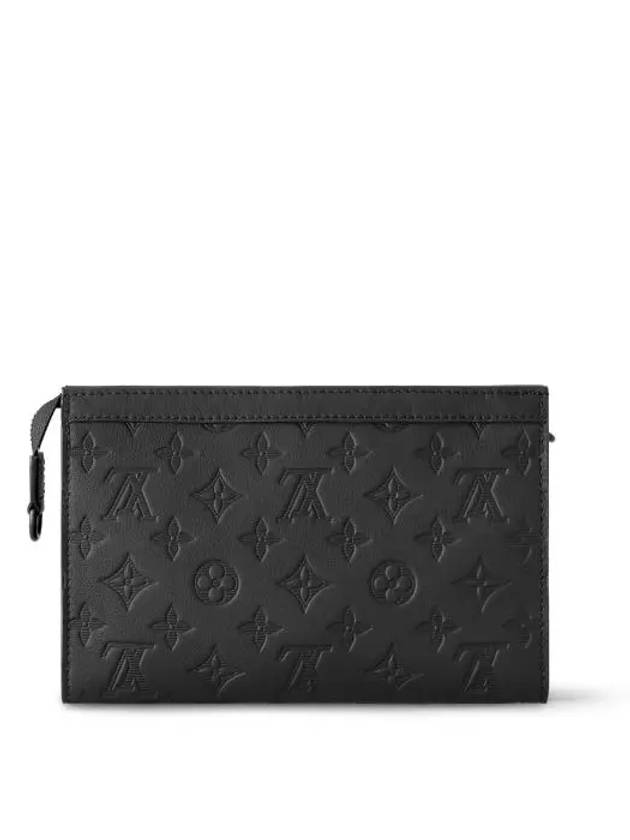 Gaston Wearable Monogram Leather Cross Bag Black - LOUIS VUITTON - BALAAN 6