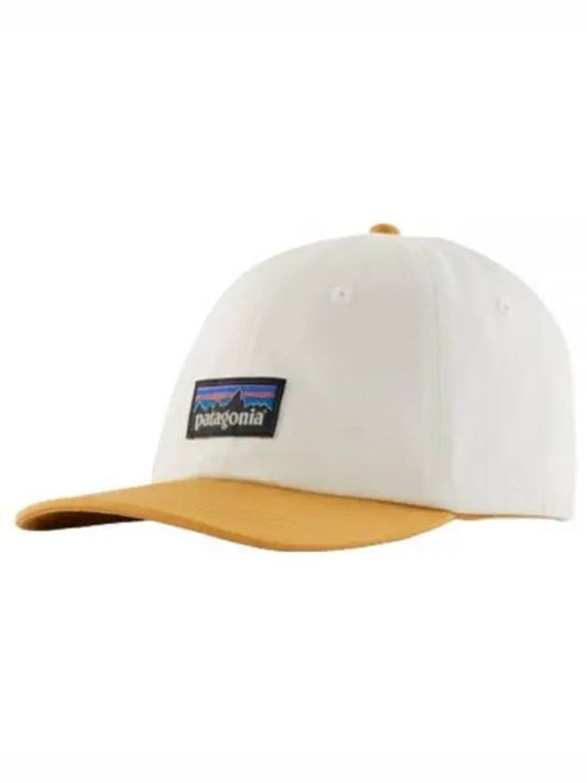 P6 Label Trade Ball Cap White - PATAGONIA - BALAAN 2