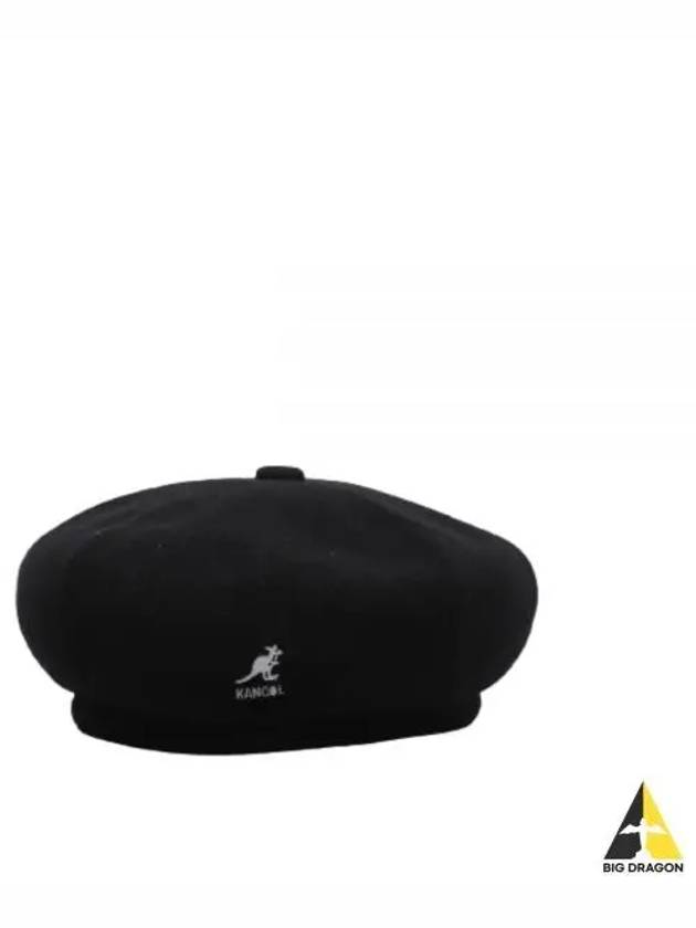 Melange felt beret black gray K3107ST - KANGOL - BALAAN 1