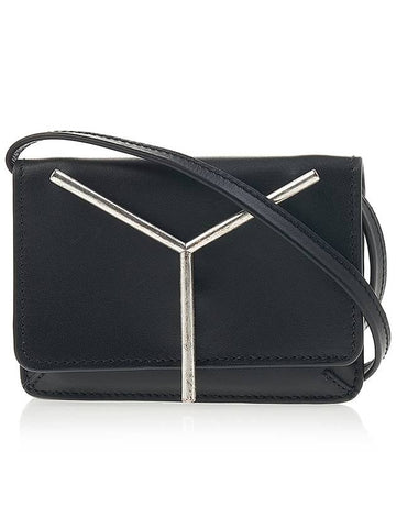 Y Project Y logo men’s cross bag WBAG16S23S27 BLACK SILVER - Y/PROJECT - BALAAN 1