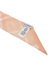 Check Skinny Silk Scarf Pink - BURBERRY - BALAAN 6