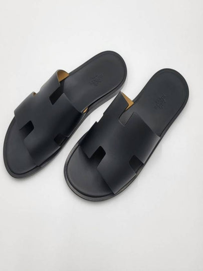 Izmir Sandal Calfskin & Noir - HERMES - BALAAN 2