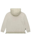 Detachable Woven Hood Round-Eri T-Shirt 9403LZRPBEIGE - BLACK&WHITE - BALAAN 2