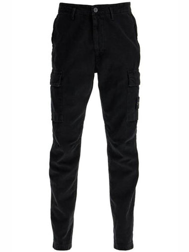 Stone Island Straight Pants 811530401V0129 Black - STONE ISLAND - BALAAN 1