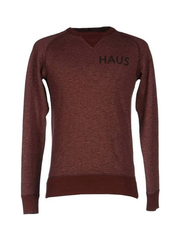 HAUS burgundy sweatshirt - GOLDEN GOOSE - BALAAN 1