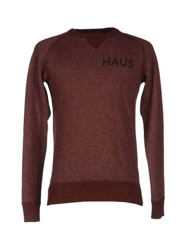 HAUS burgundy sweatshirt - GOLDEN GOOSE - BALAAN 1