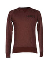 HAUS burgundy sweatshirt - GOLDEN GOOSE - BALAAN 5