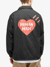 human made coach jacket black hm27jk018 - HUMAN MADE - BALAAN 4