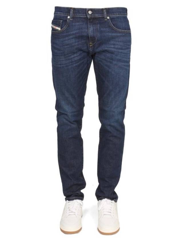 Men's 2019 D-Strukt Straight Jeans Blue - DIESEL - BALAAN 3