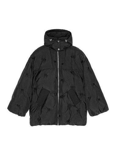 Tech Oversized Puffer Padding Black - GANNI - BALAAN 1