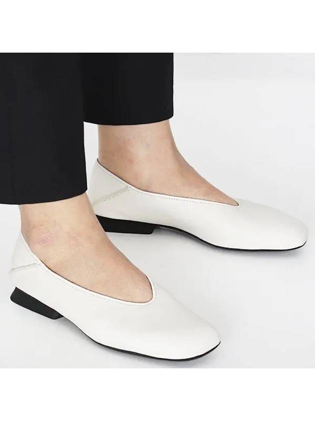 Casi Myra Leather Ballerinas White - CAMPER - BALAAN 2