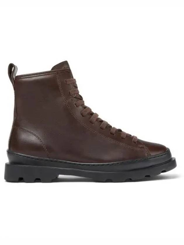 Brutus Medium Lace-up Worker Boots Burgundy - CAMPER - BALAAN 2