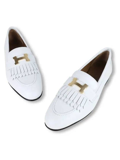 Royal Calfskin Loafers Blanc - HERMES - BALAAN 2