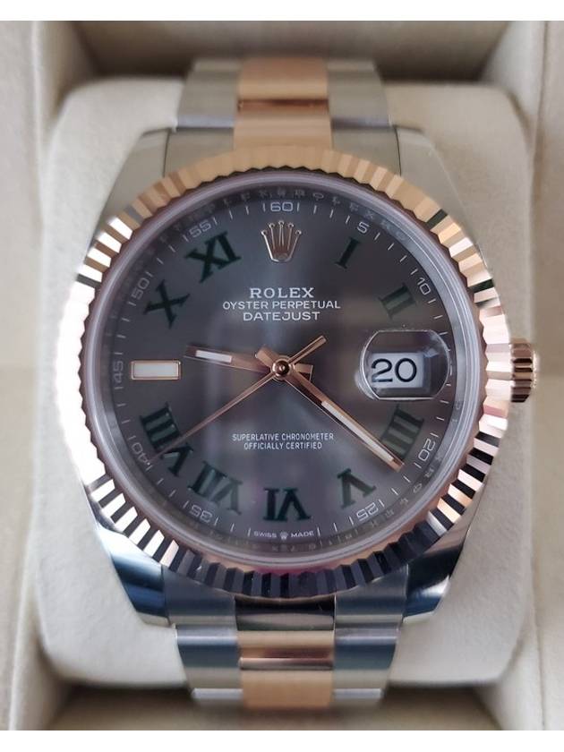 Oyster 20 years old only with Rolex Datejust Slate - ROLEX - BALAAN 3