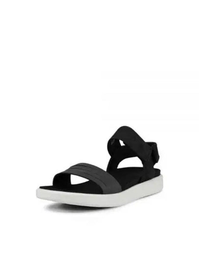 Flowt Strap Sandals Black - ECCO - BALAAN 2