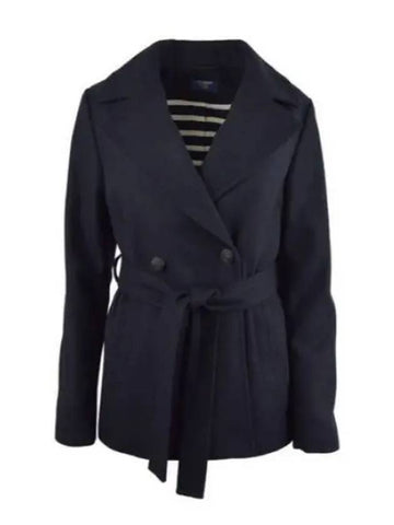 STE Laury Navy 2027 CC Coat - SAINT JAMES - BALAAN 1