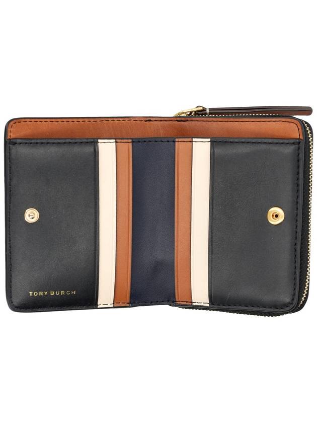 Robinson Pebbled bi-fold wallet - TORY BURCH - BALAAN 3