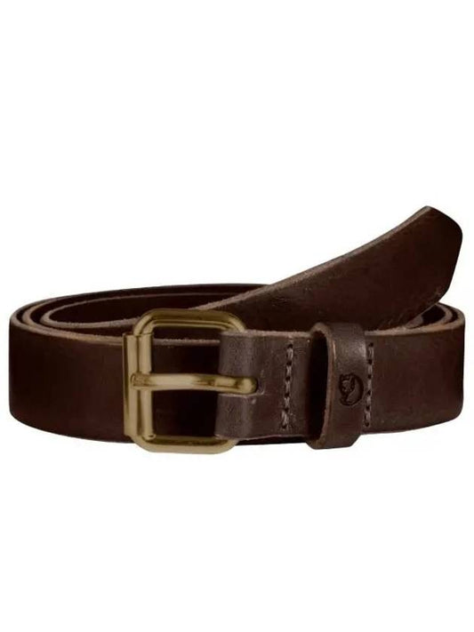 Thingi belt 2 5cm leather brown 77280250 - FJALL RAVEN - BALAAN 1