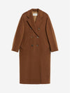 Madame 101801 Icon Coat Tobacco - MAX MARA - BALAAN 1